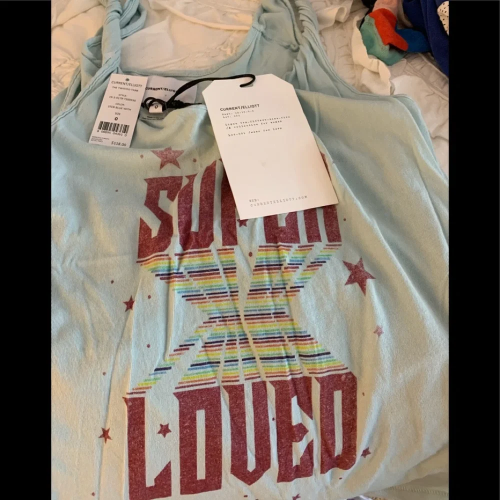 Current Elliot super loved tank. NWT .118‎ retail